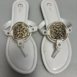 Cest 1946 Women's Sandals Size 10m White - 1572